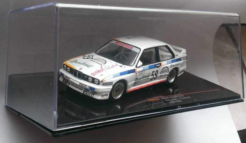 Macheta BMW M3 E30 (Ursulet) ETCC 1988 "Pilsener Urquell"- IXO 1/43