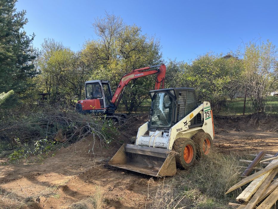 Услуги с багери!