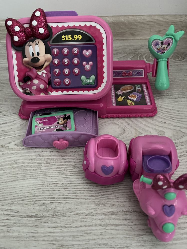 Jucarie casa de marcat Minnie Mouse