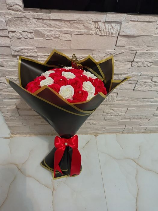 Buchete de trandafiri din sapun