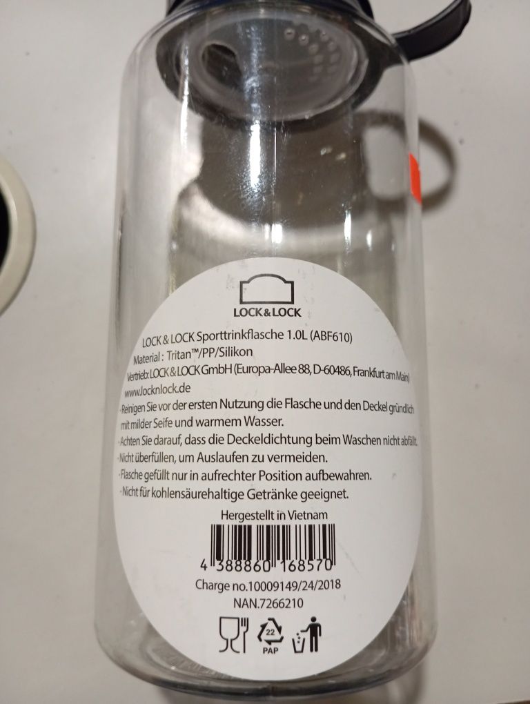 Бутилки за вода eco-live 600ml 1000ml