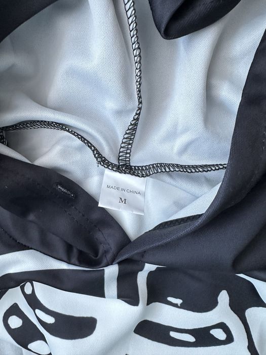 Суетшърт горнище с мотив скелет