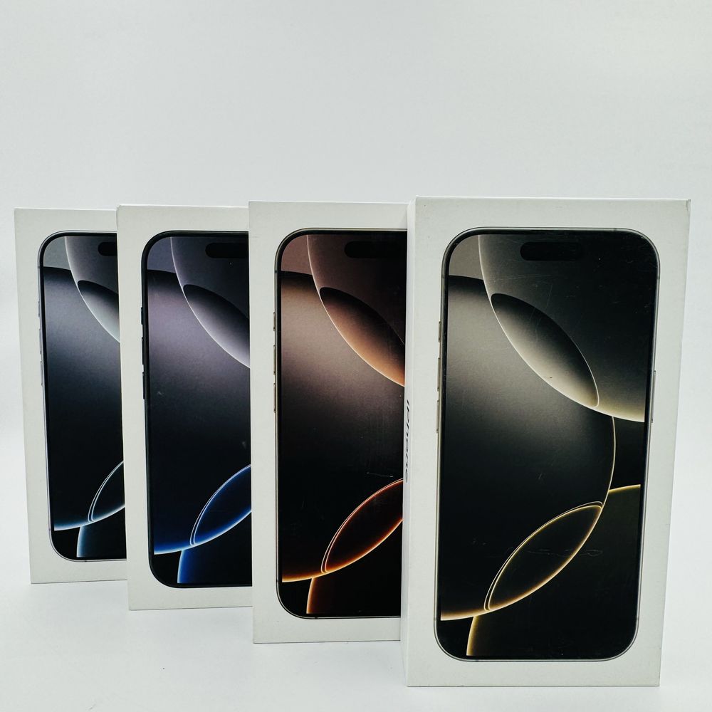  iPhone 16 Pro 256GB White/Black/Desert/Natural Titanium