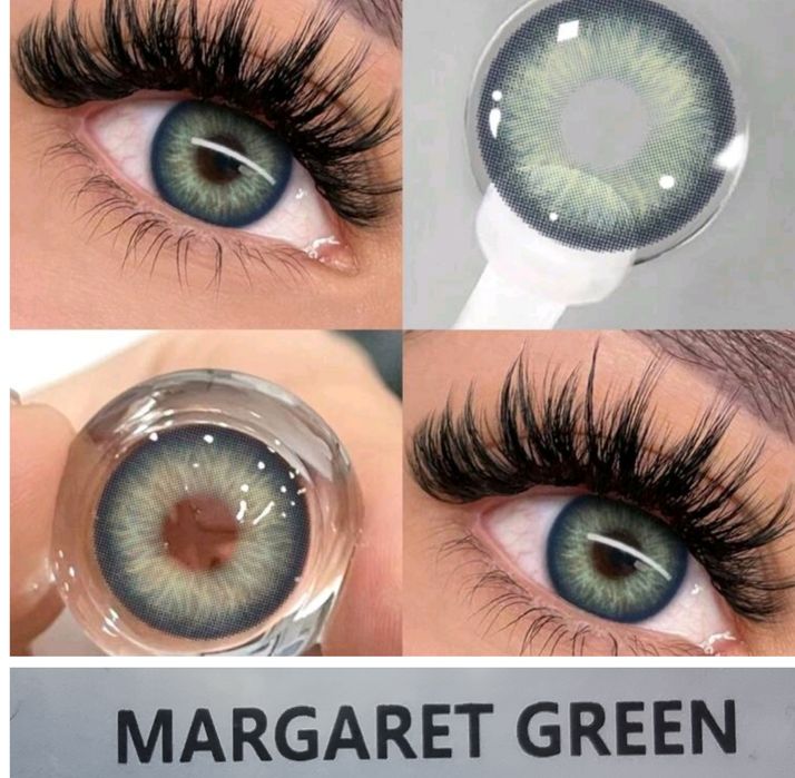 Едногодишни Цветни контактни лещи без диоптър