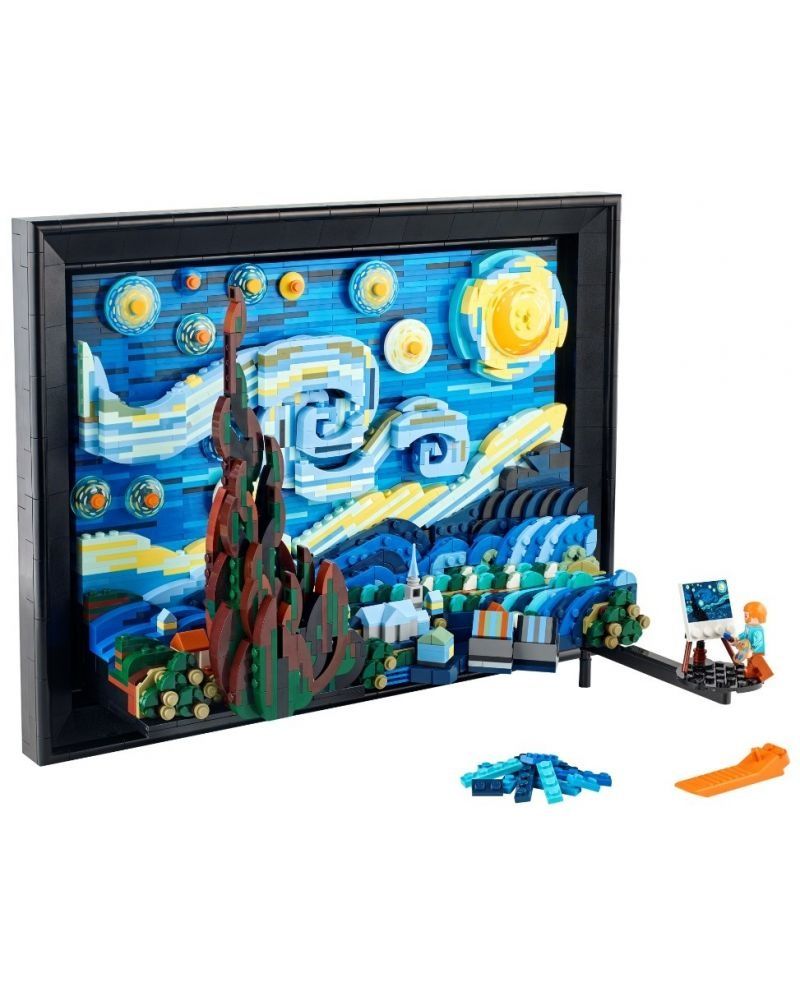 Lego 21333 Ideas Картина на Vincent van Gogh The Starry Night Звездна