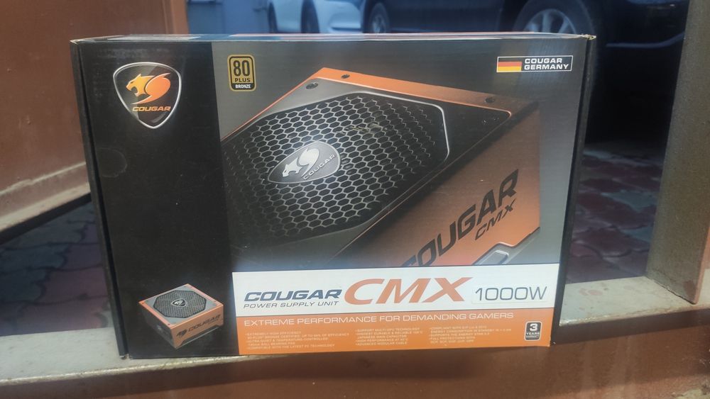 Продам блок питания Cougar CMX 1000w Bronze серия