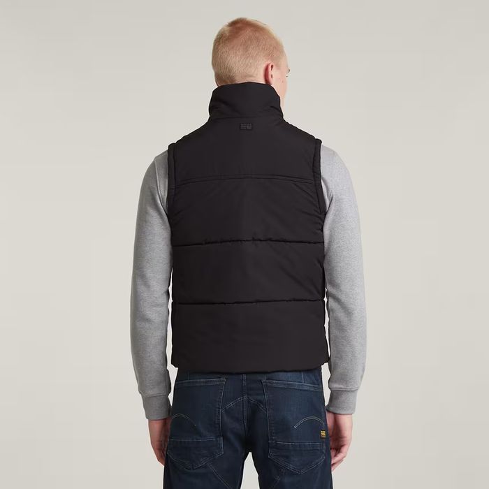 Водоустойчив елек G-Star Raw Foundation M нов мъжки черен грейка