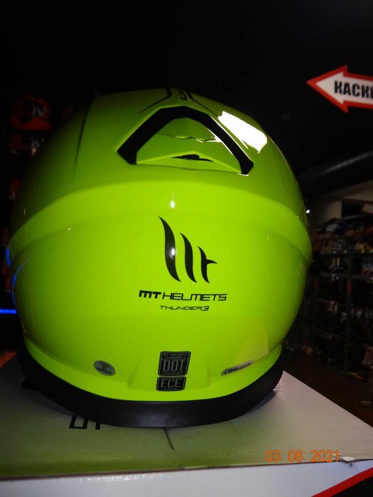 Каска MT Thunder 3 SV мото мотор пистов тъмни очила ПРОМО!
