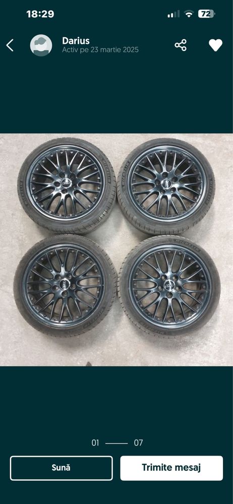 Vind scimb jante 5x112 audi r 18