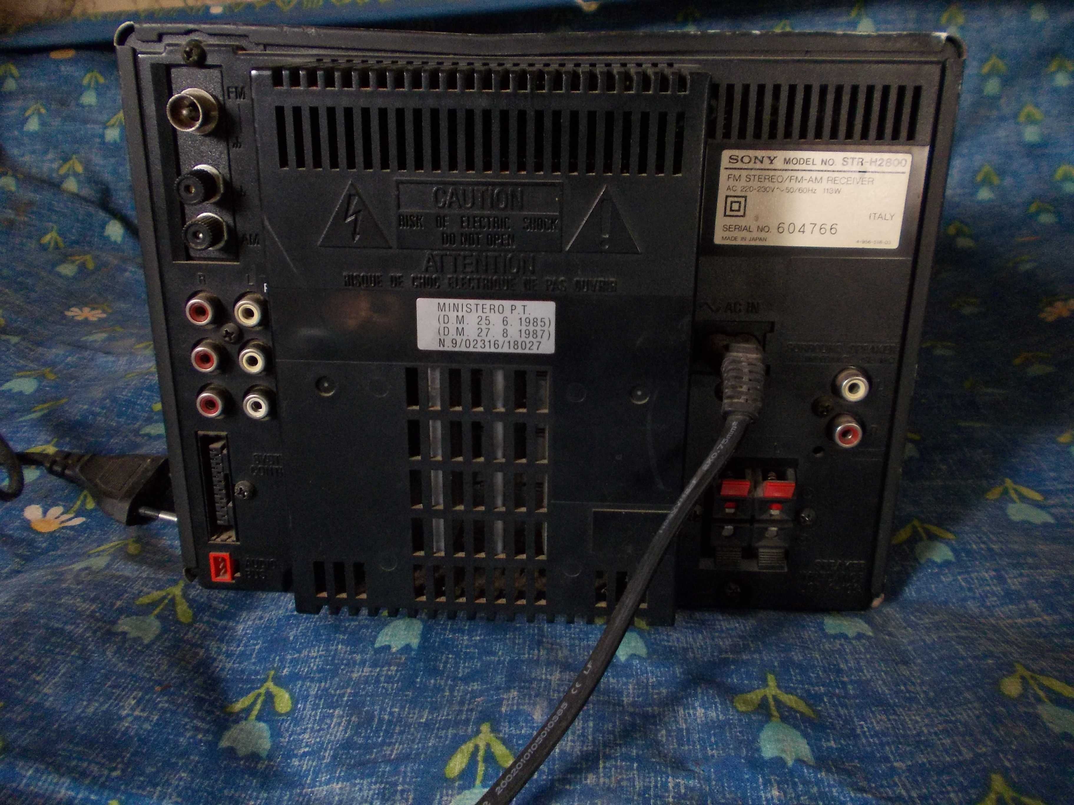 Sony MHC-2800 amplificator