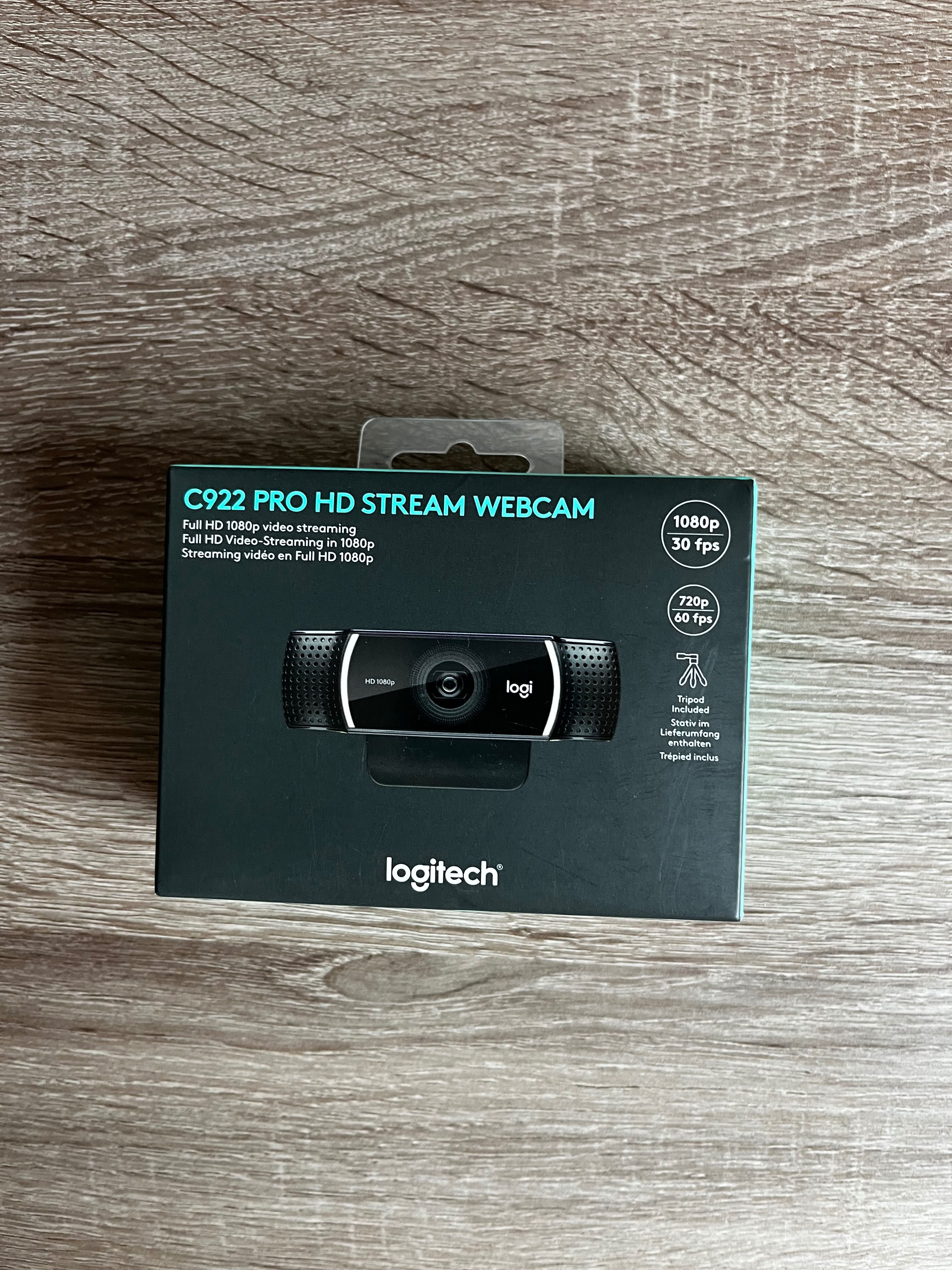 Camera video Logitech C922 PRO HD Stream Webcam 1080p noua