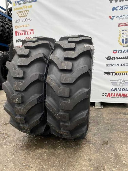 12.5/80-18 Anvelope noi cu 14PR cu garantie Cauciucuri Buldo Jcb