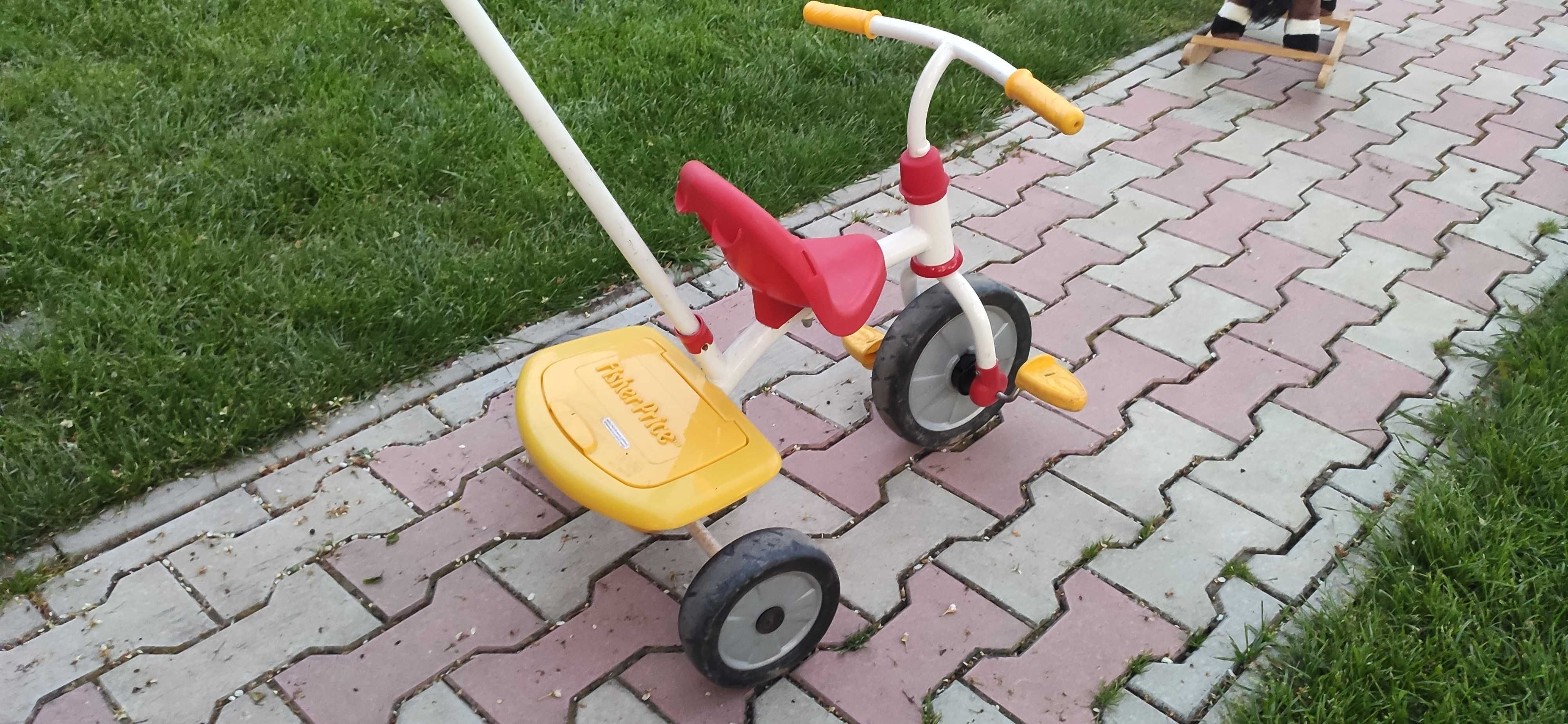 Bicicleta tricicleta pedale fisher price 2 in 1