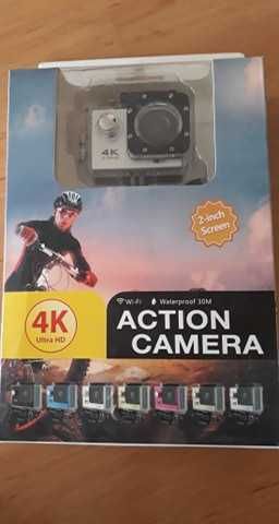 Екшън камера 4К, ULTRA HD, WI FI водоустойчива