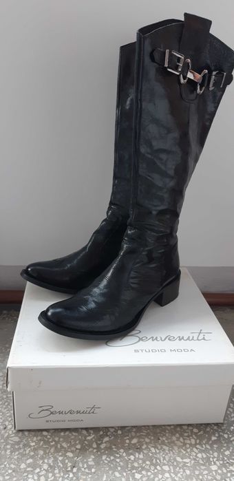 Cizme de piele naturala