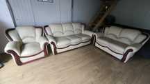 Set canapea piele ecologica