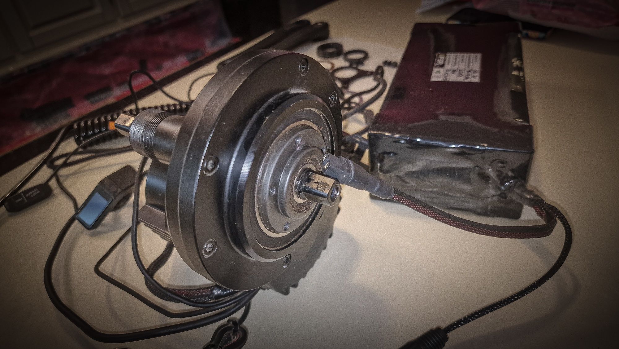 Bafang BBSHD 1000W + 24.5AH батерия централен мотор комплект