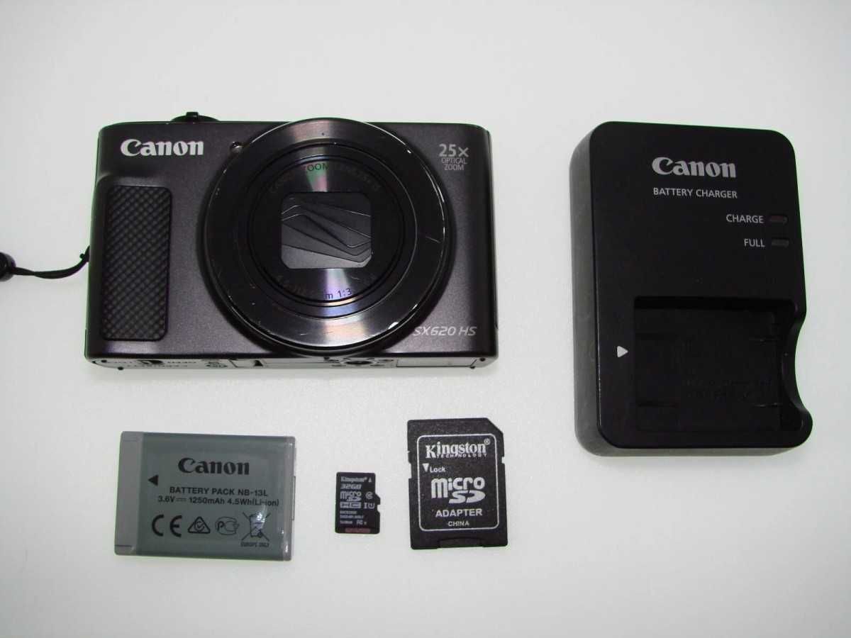 Canon PowerShot SX620 HS компактен цифров фотоапарат Full-HD, 20MP