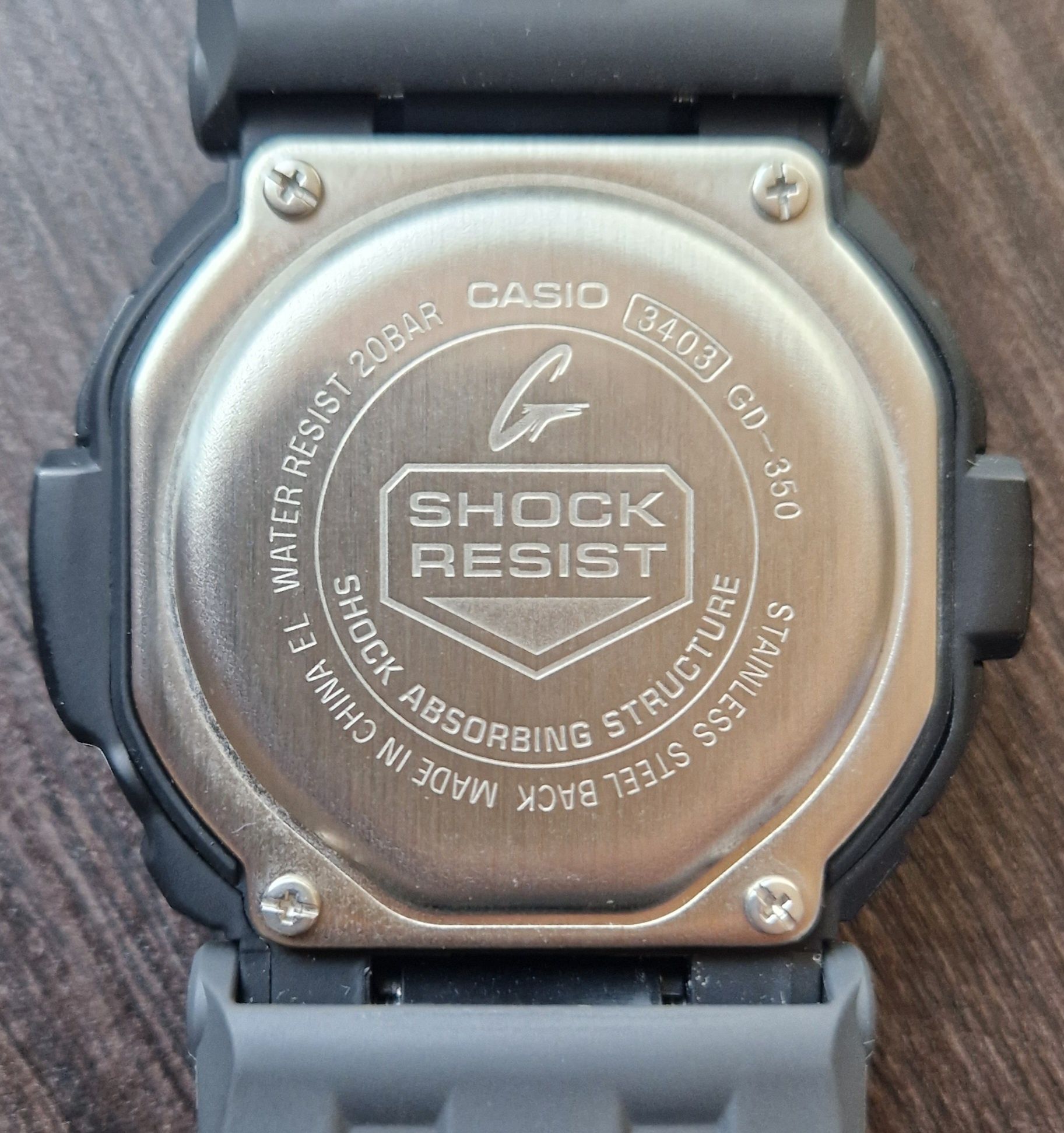 Casio G shock GD-350