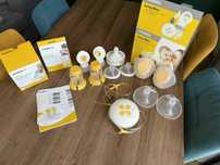 Medela Swing maxi двуфазна помпа за кърма с hands free чашки