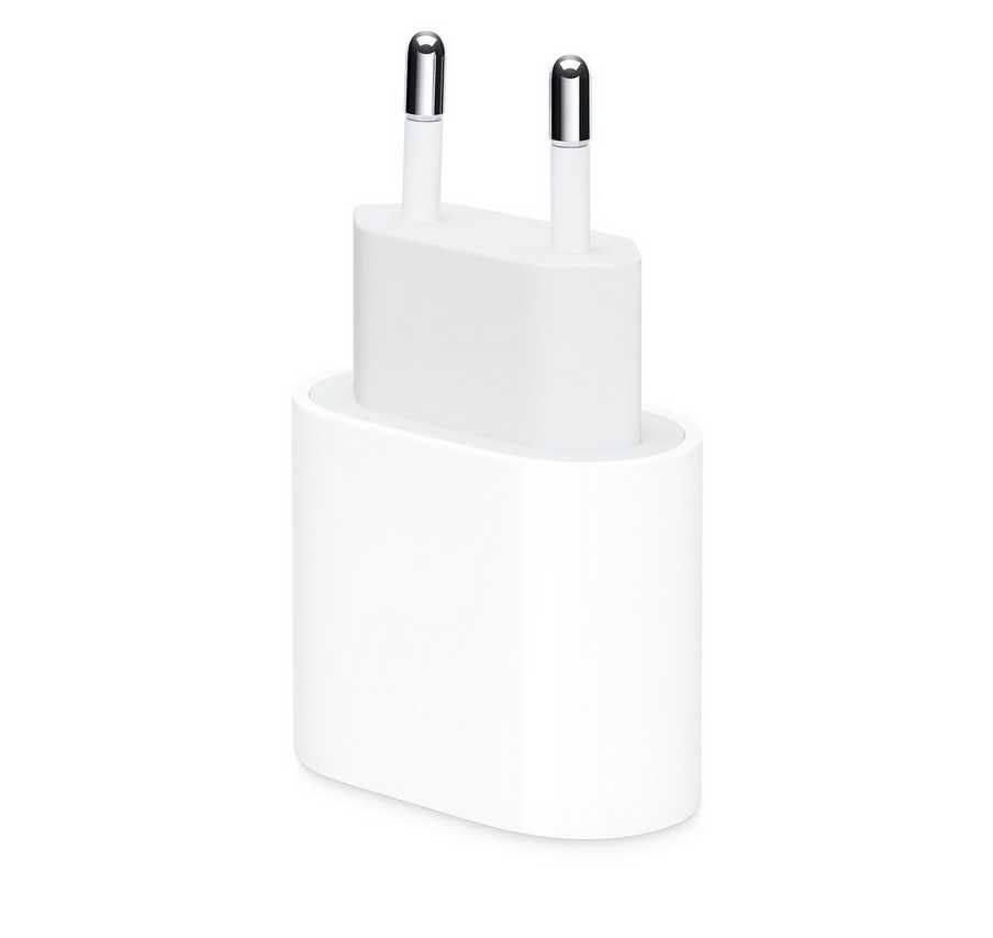 Зарядно с кабел 2м. съвместими с Apple, iPhone, USB-C, Lightning, 20W