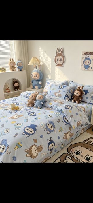 Детско памучно спално бельо с герой Ранфорс