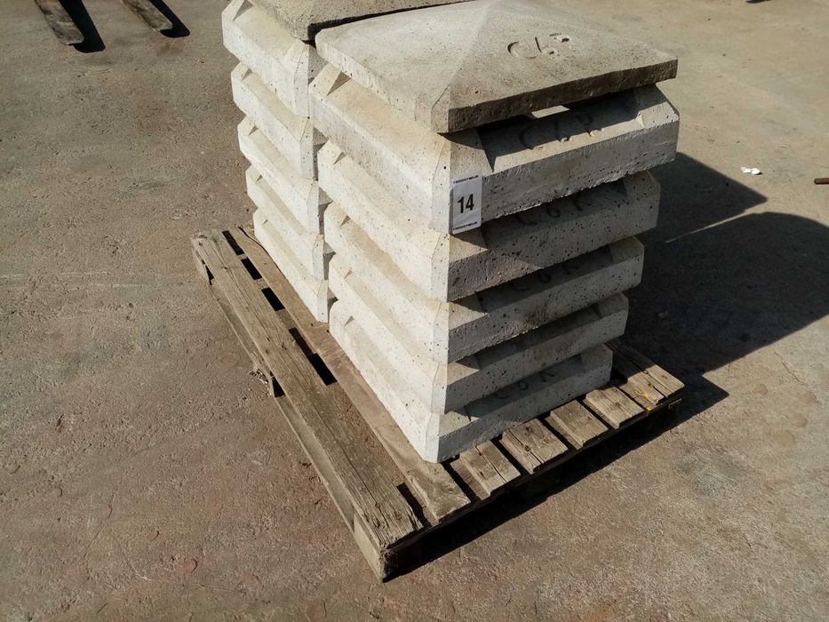 Capac cos fum/ horn din beton C6R -Nou