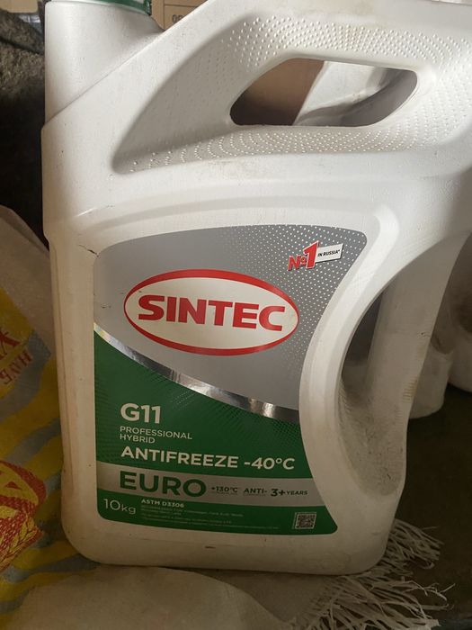 Антифриз зеленый SINTEC