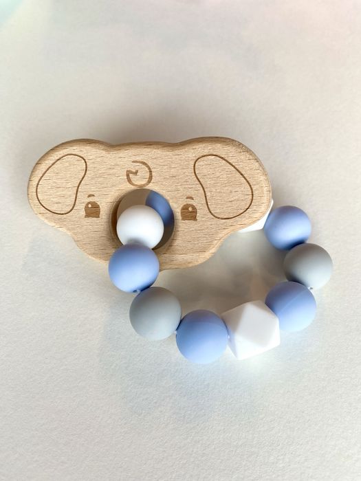 Клипс за биберон, дрънкалка, играчка