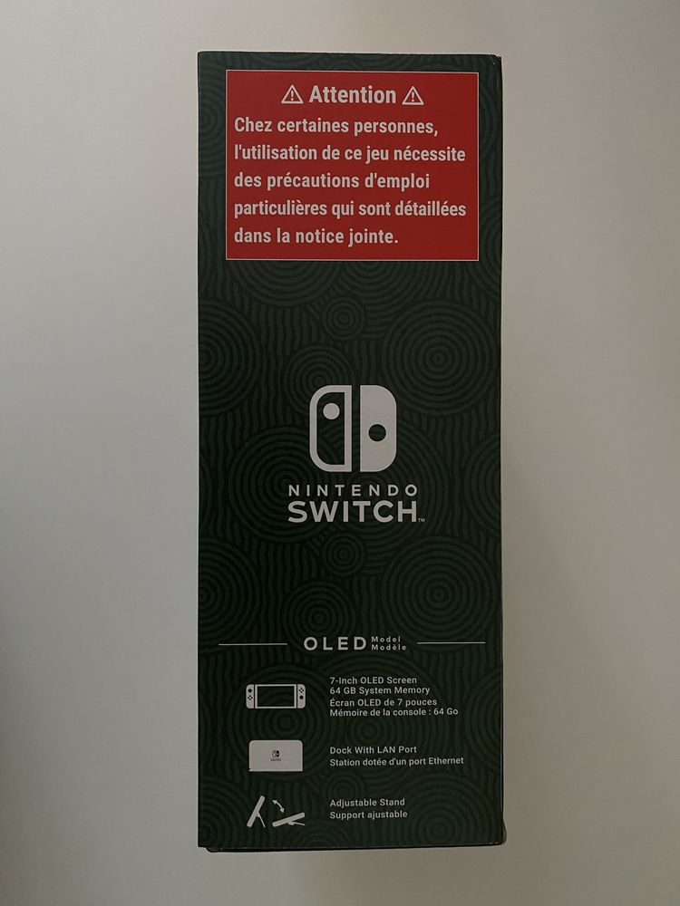 Продам новый Nintendo switch oled The Legend of Zelda Edition