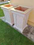 Set Ghivece decorative din lemn