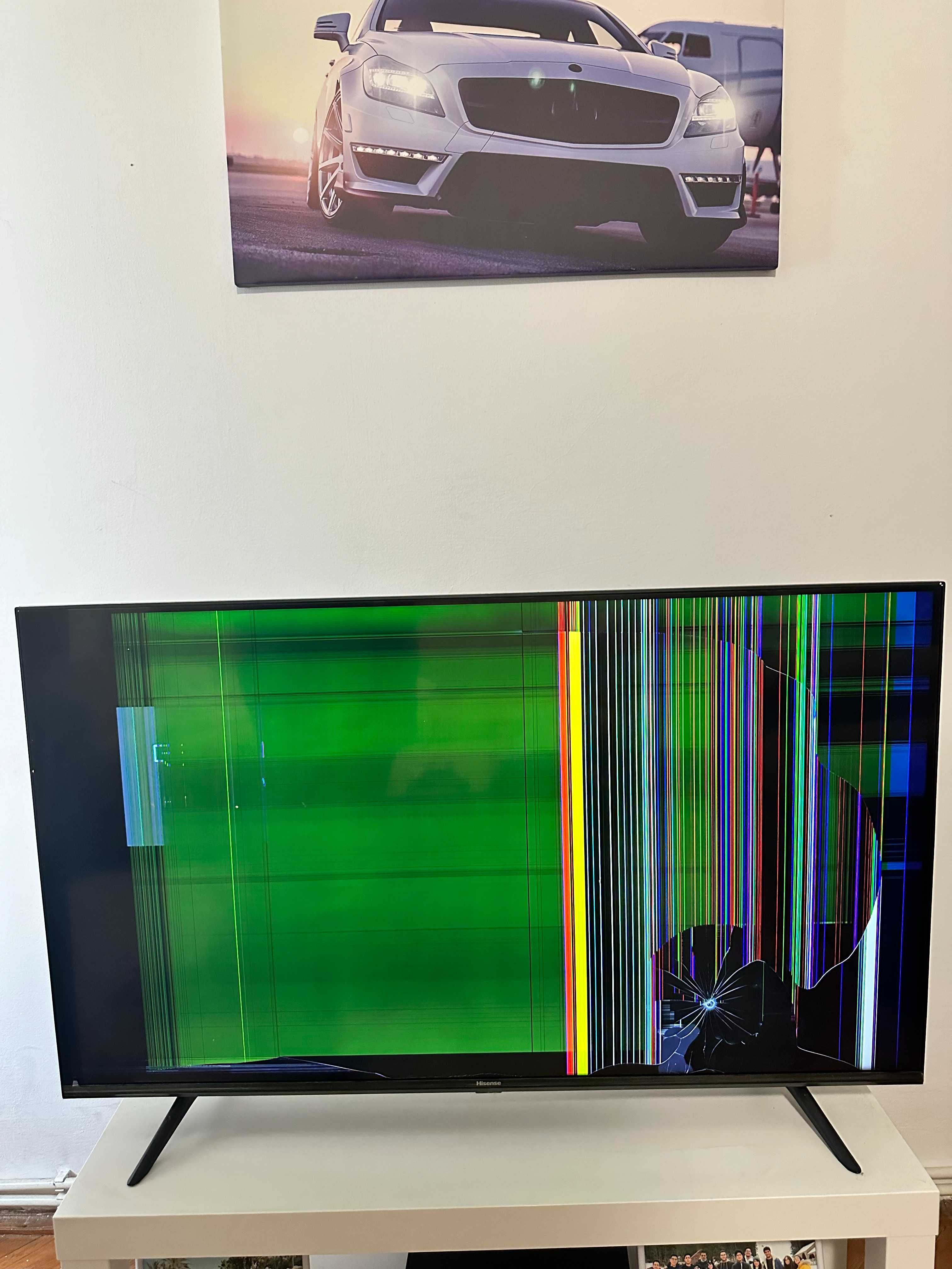 Televizor smart tv Hisense 43" UHD 4k , display spart
