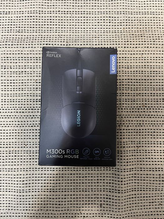 Mouse gaming Lenovo Legion M300s, Iluminare RGB, 8k DPI,