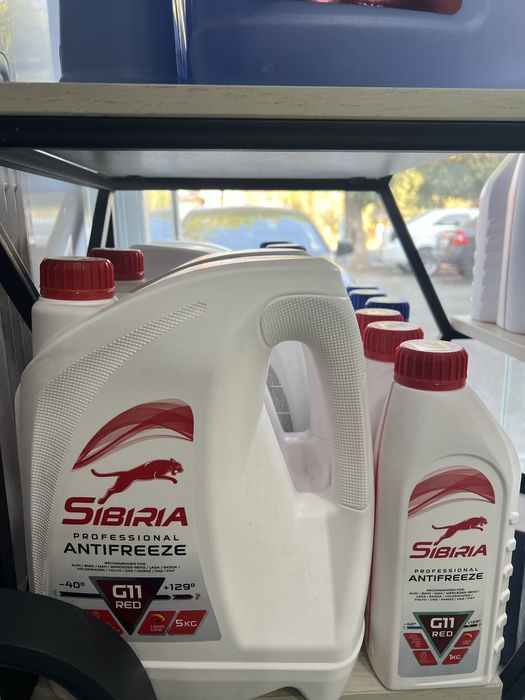 Sibiria Antifreeze G11blue G11red 0.930 kg , 4.765kg