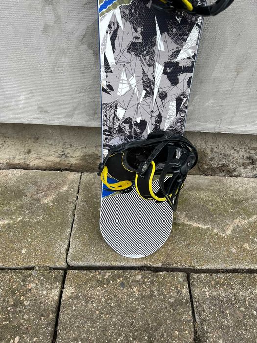 Placa snowboard Head 162cm cu legaturi Salomon