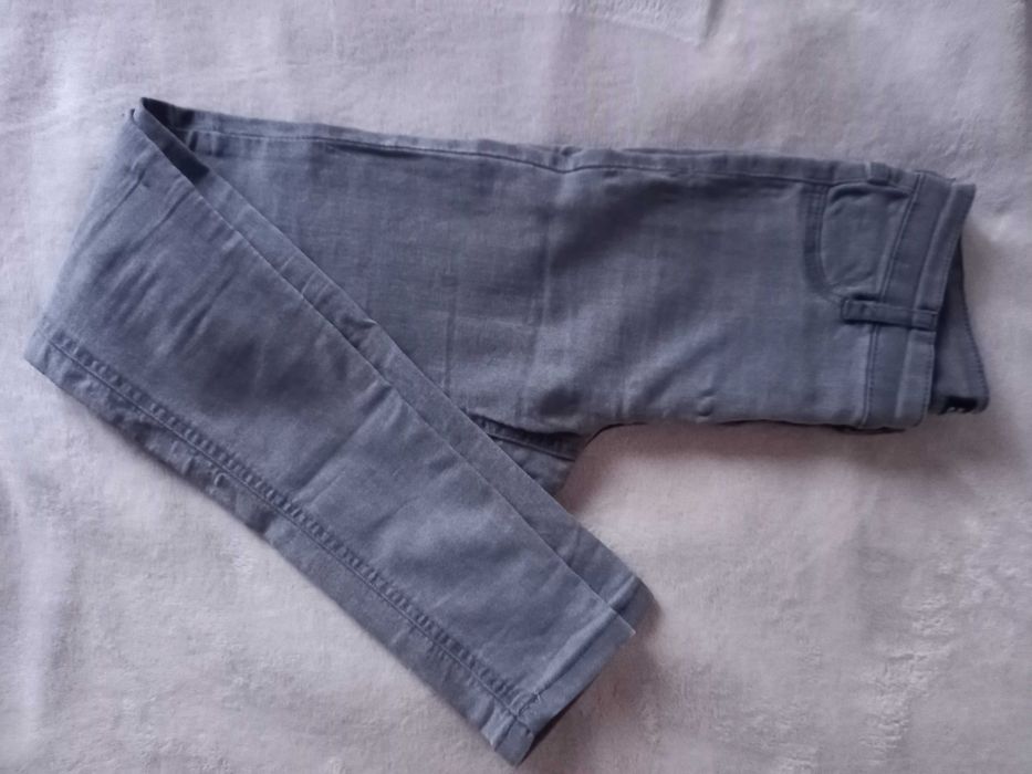 Sin say сини и сиви дънки със средна тялия