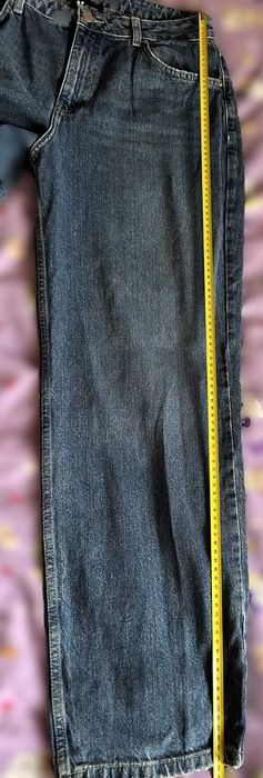 blugi V by Very, unisex, largi, trapez, albastru