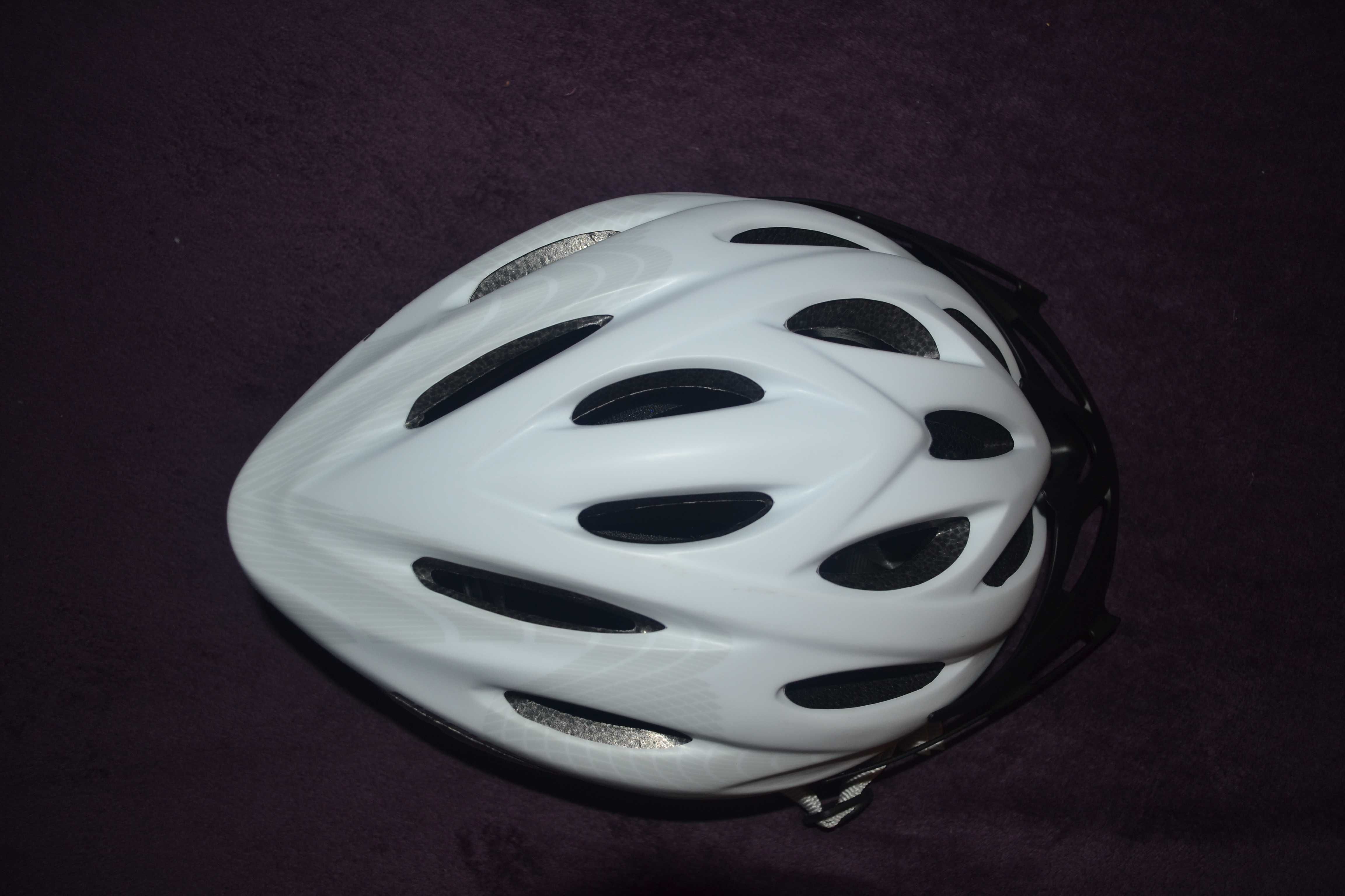 Fischer White Vision Casca Ciclism Marime L/XL 58-61 cm + LED