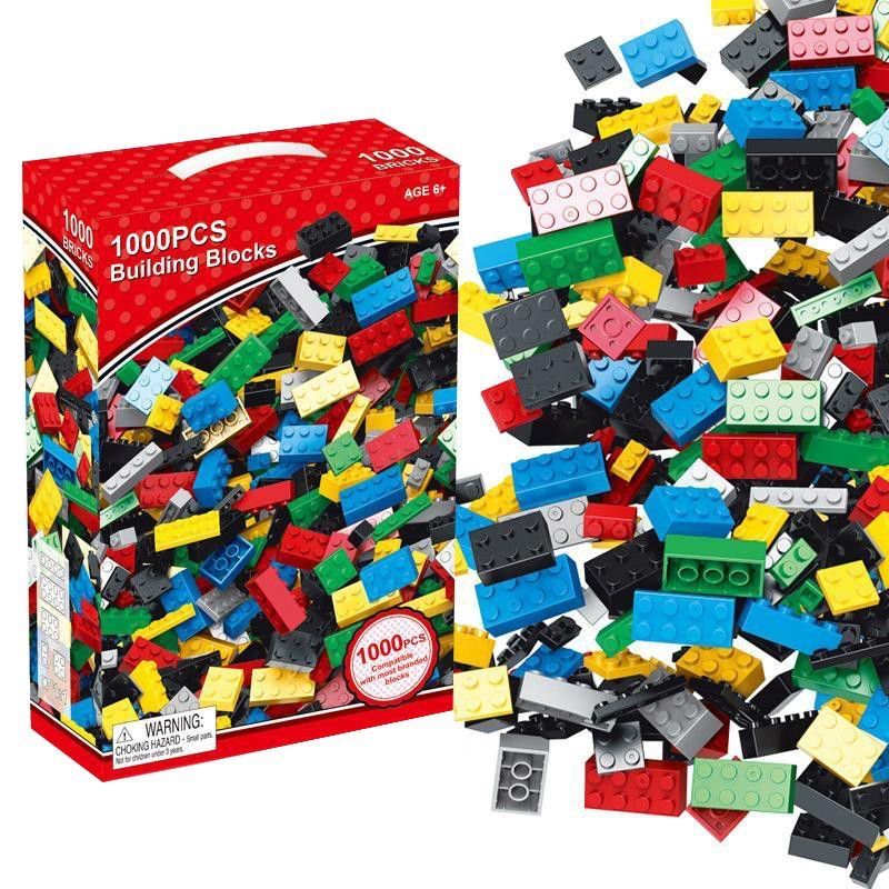 Set de construit cu 1000 de piese, tip LEGO, NOU