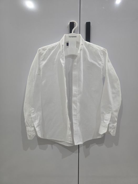 Белые рубашки 134-140 рост