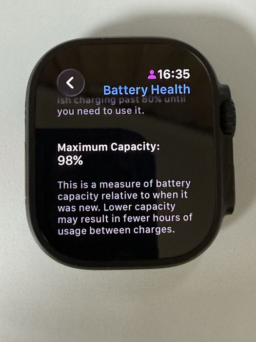 Apple Watch Ultra 2 49mm Black Titanium - ГАРАНЦИЯ до 10.2026