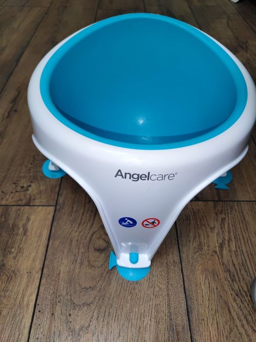 ANGELCARE Мека седалка за баня 6+ мес. Синя