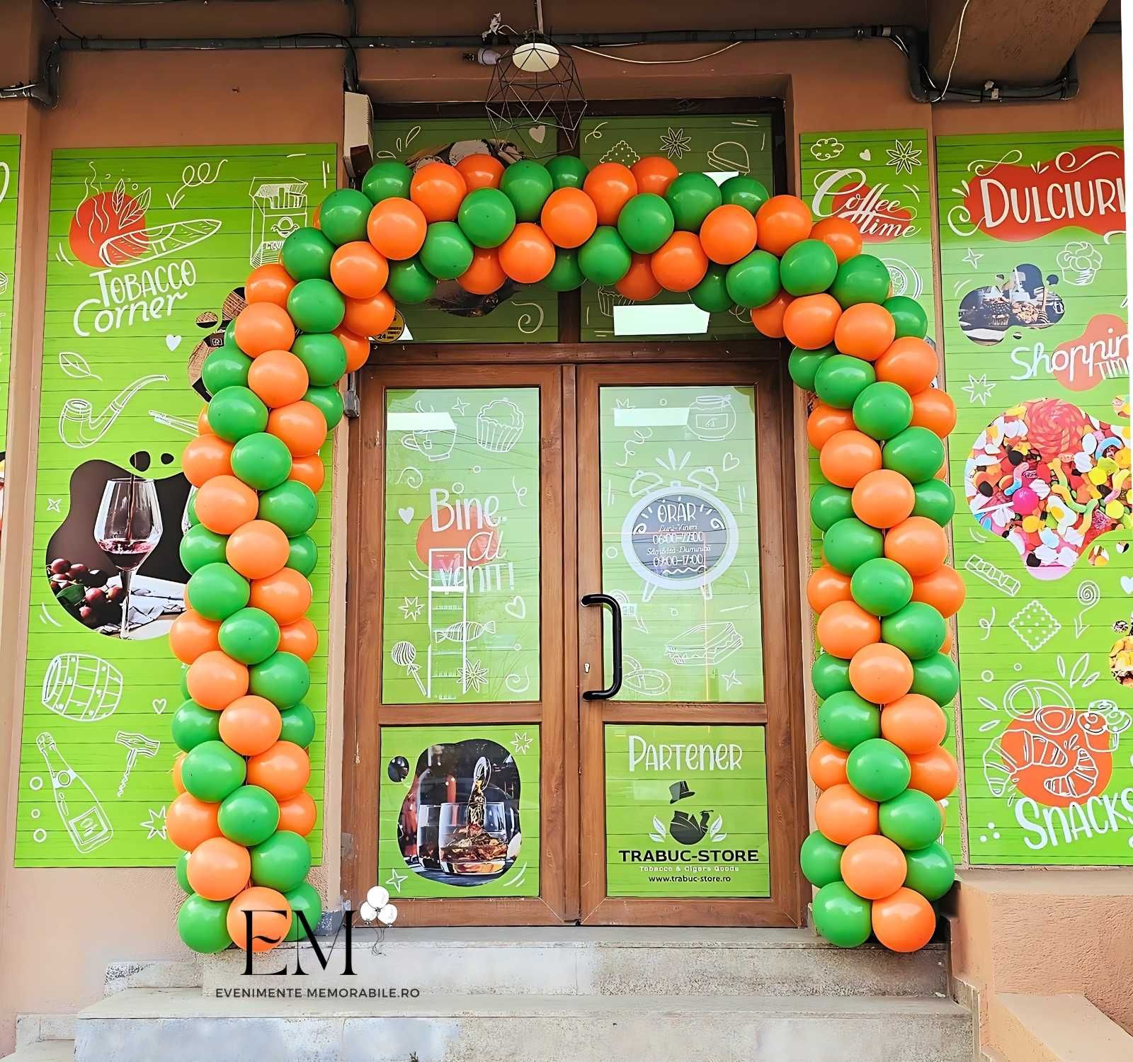 Decor Arcada BALOANE Deschidere Magazin, aniversare si promotii