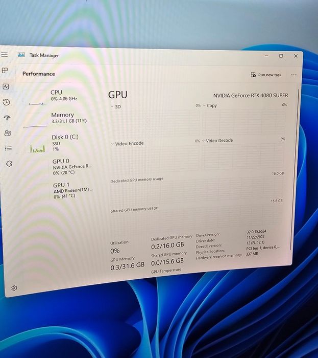PC Ryzen 9880X3D / RTX 4080 Super / 32Gb DDR5 6000Mhz / SSD 2TB