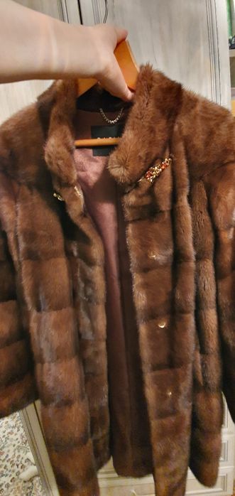 Шуба норковая греческая 44 размер