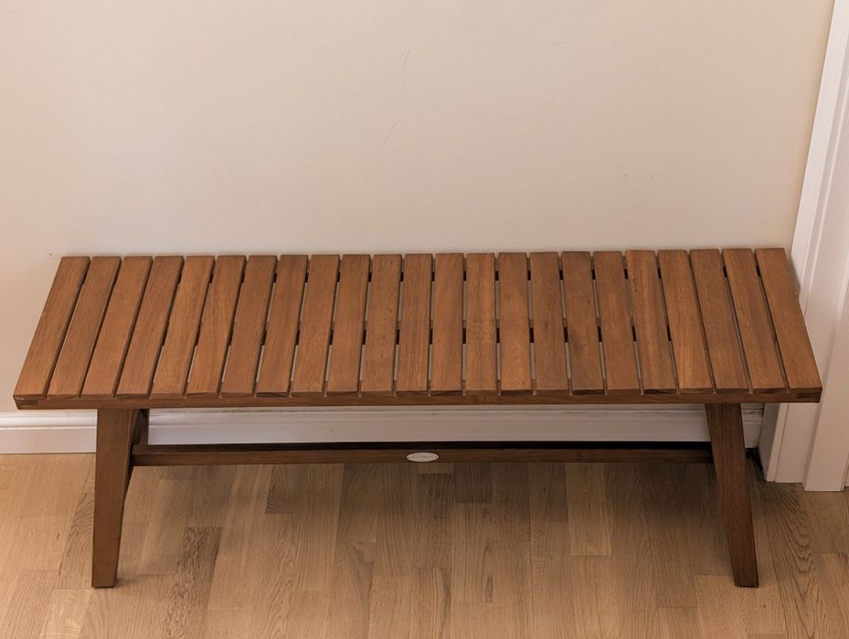 Bancă din lemn 110x30x43