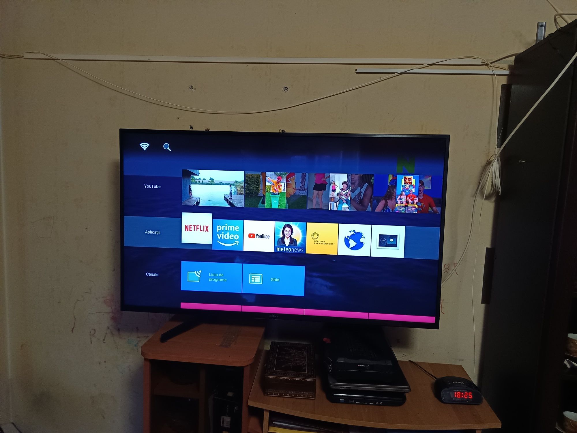 Smart led sony bravia 124cm