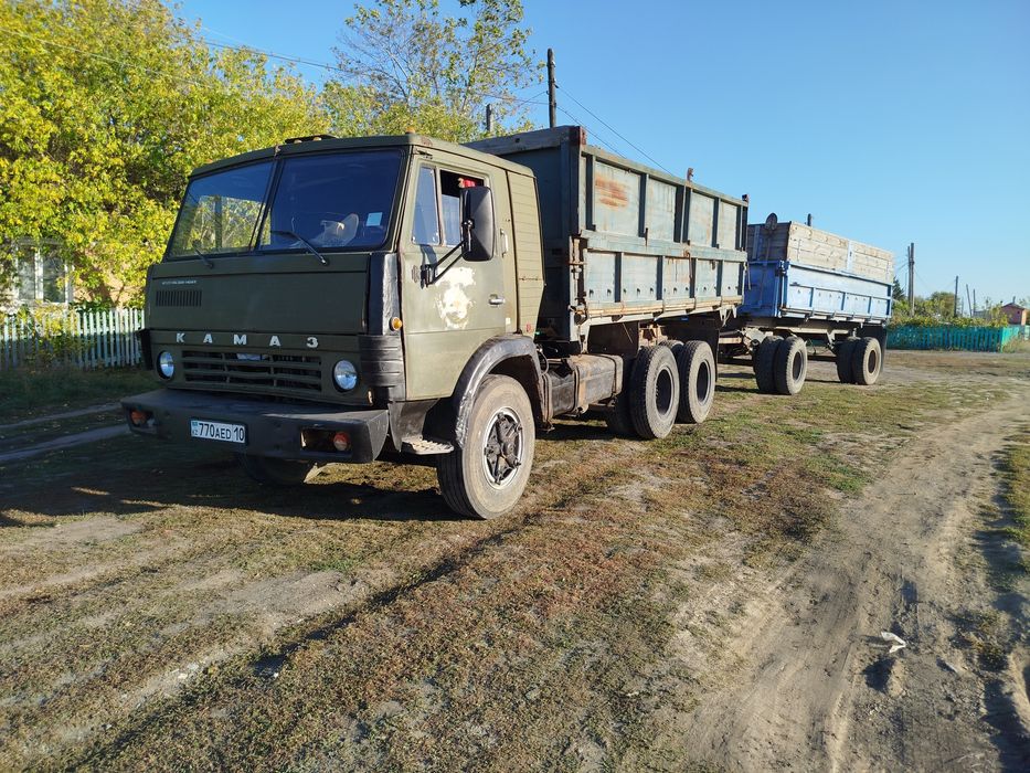 КамАЗ с прицепом