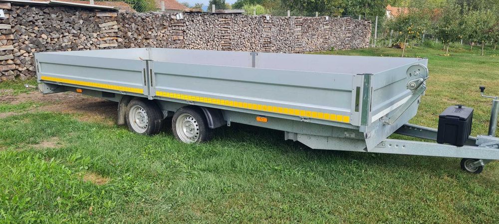 Remorca transport vehicule si marfa categoria O2 Autocar Atlas 5x2,1