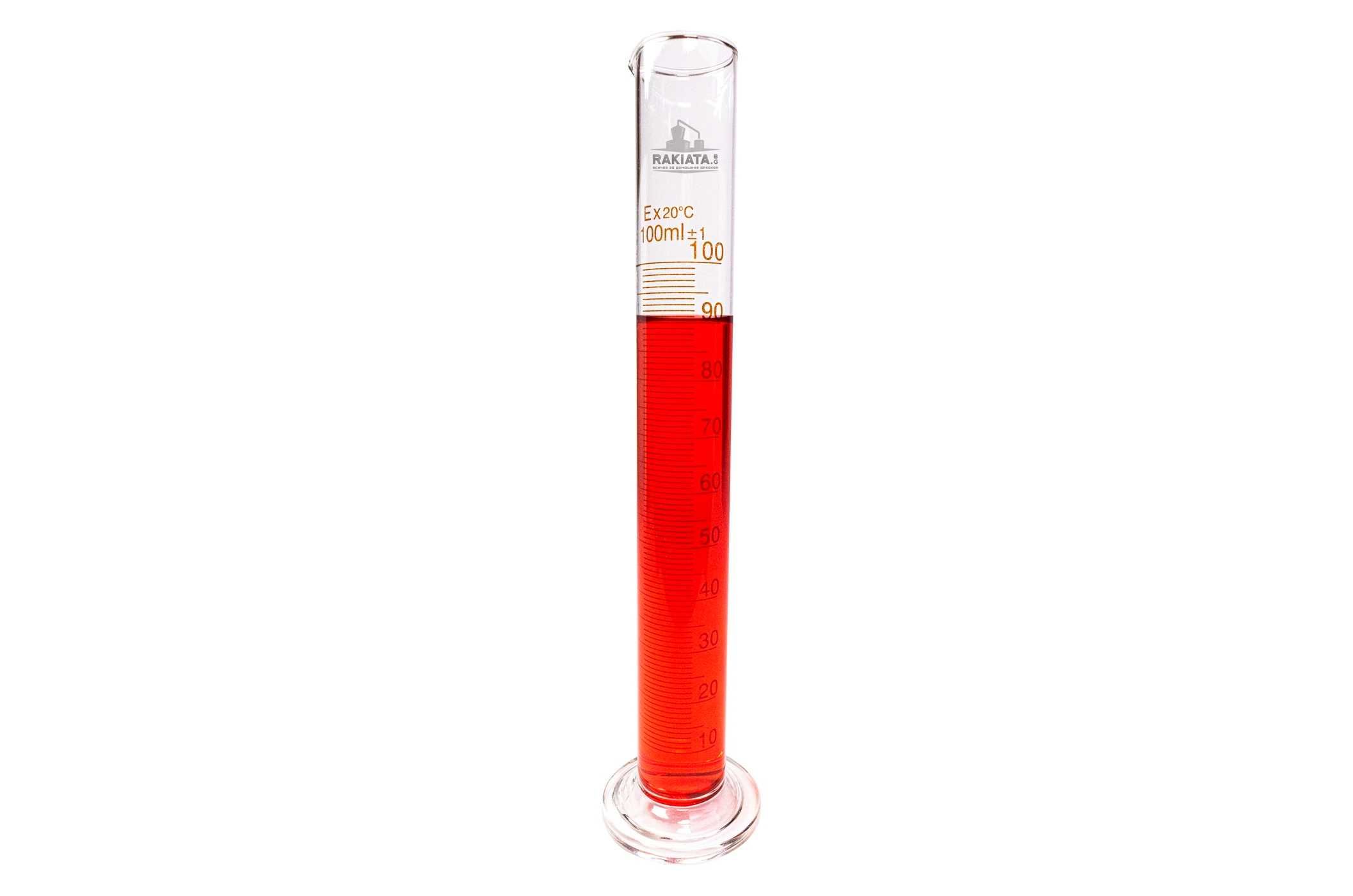 Мерителен цилиндър 100 мл, Деление 1ml, Боросиликатно стъкло 20214438
